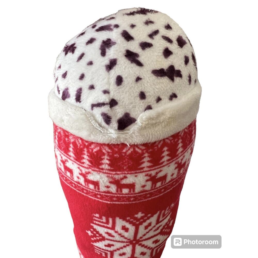Starbarks Christmas Coffee Dog Plush Toy Holiday Hot Chocolate Reindeer Set 3 - Picture 9 of 16